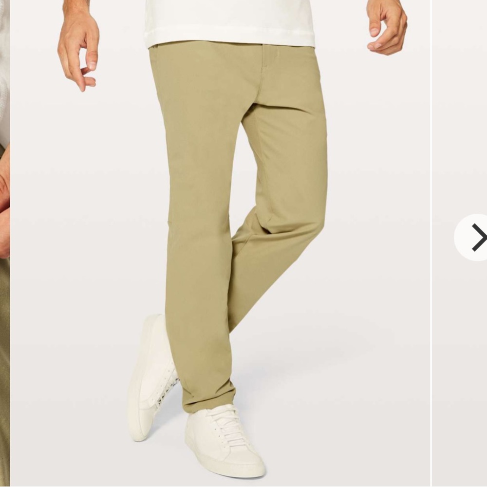 LuluLemon Commission pant slim 34 L NWT
